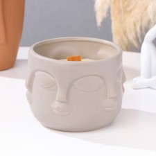 Superior wax candle in the Kashpo 