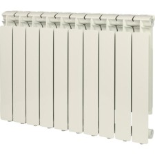 Aluminum radiator Stout Bravo, 500 x 80 mm, 10 sections, side connection