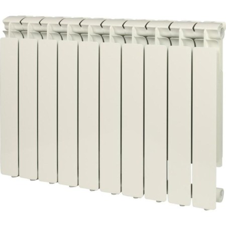 Aluminum radiator Stout Bravo, 500 x 80 mm, 10 sections, side connection