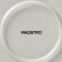 Porcelain dish for feeding Magistro Slate, D = 27.2 cm, white color