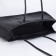 Bag Female Tout with zipper, black color