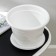 Pot with the pallet "Viola", 5 l, the color is white