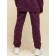 Baby trousers, height 134 cm, burgundy color