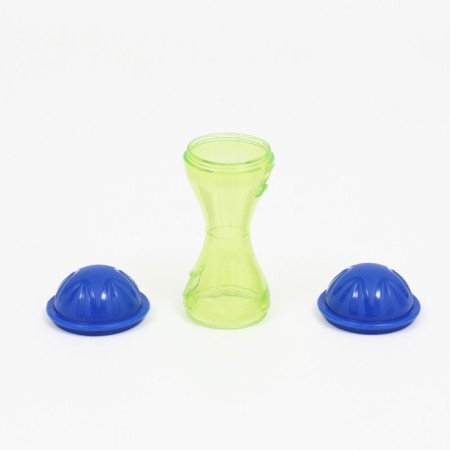Toy for the treats "Infinity" 11 x 4.5 cm, blue/yellow-3