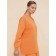 Female jumper, size 46, orange color