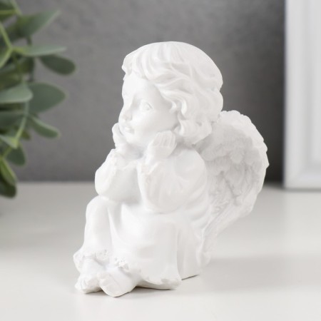 Polystone souvenir "Angel -sitting angel" mix 6.3x8x9.5 cm-4