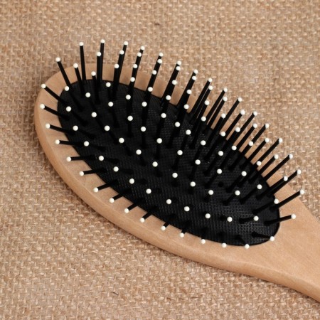 Massage comb, 5.8 × 21.5 cm, color "light wood"-1