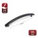 Slot Handle Tundra Standart RS001, m/o 96 mm, black color