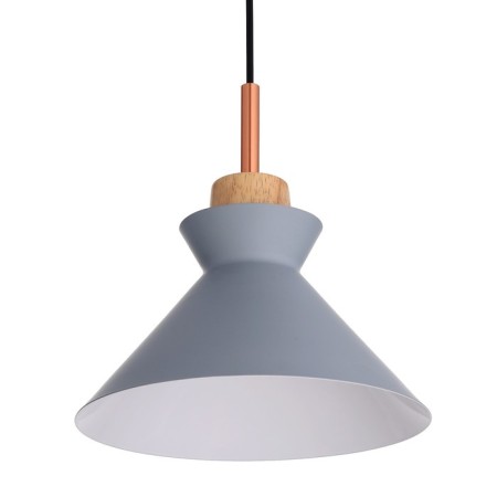 Lamp Bayerlux "Mirella" 1x60W E27 gray 24x24x19 cm.