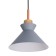 Lamp Bayerlux "Mirella" 1x60W E27 gray 24x24x19 cm.