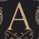 Tmachry Ethel Trevtel "Alexander" Black, 50x90cm, 100% cotton, 420g/m2