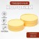 Box - tube 2 in 1, low with a deaf lid "beige", 21 x 7 - 18 x 6 cm