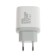 EXPLOYD EX-Z-1433, 2 USB, 2.4 A, MicroUSB cable, white