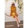 Female dress, size 48, mustard color