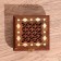 Carved box 10x10x4 cm, shisham tree