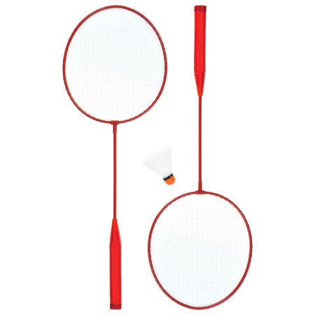 ONLYTOP Badminton Set: 2 rackets, Volan, in the grid, Mix colors-8