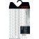 Decorative curtain for the bathroom Rania, 180x200 cm, white color