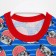 Suit (T -shirt, shorts) for a boy, blue color/pugs, height 86