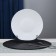Donest plate Arya Home Shell, 6 pcs, white color