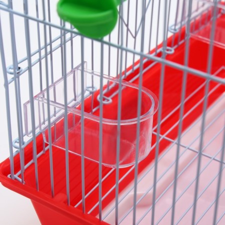 Poultry cell equipped BD-1/1D, 30 x 23 x 39 cm, red-7