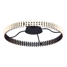 Ceiling Ceiling ST LUCE. SL6203.402.50. Estense. 1x50 W, LED, 3000K, 4000 LM, 80x80x13 cm, black color