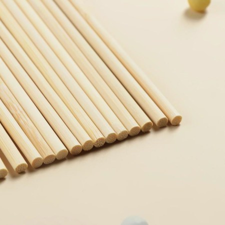 A set of wooden sticks - dowels for confectionery products, 25 cm, 20 pcs-1