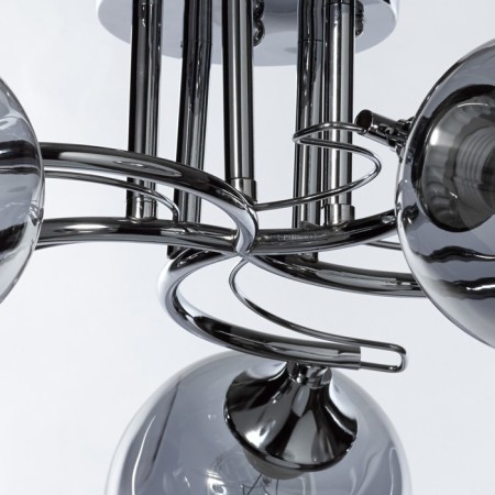 Alpha chandelier, size 60x22x60 cm, 300W 5XE27 IP 20-6