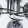 Alpha chandelier, size 60x22x60 cm, 300W 5XE27 IP 20