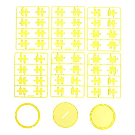 Puzzle 3D crystalline “Pencil”, 51 detail, Mix color-3