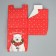 Folding box "New Year's bear", 15 x 15 x 7 cm, New Year