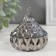 Casket Glass "Onion" gray haze 8x8x8 cm
