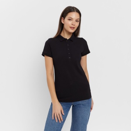 T-shirt (Polo) Women's Minaku Regular Fit: White Color, Rr. 46-4