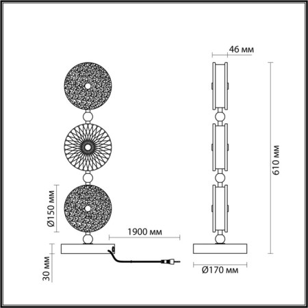 LED 18W 4000K table lamp-1