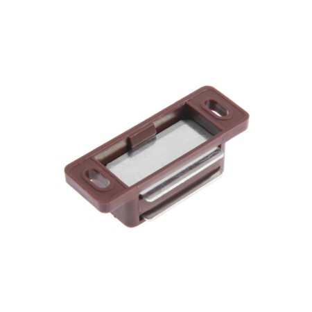 Magnet furniture tundra M001BR, 41x13 mm, small, brown color, 1 pc.-1