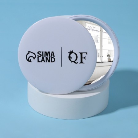 Mirror "QF", d = 7 cm, white color-1