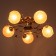 Agnes chandelier 5x40W E27 Gold Model: 2600546