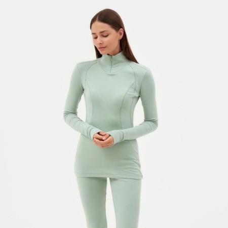 Women's thermal underwear (longshit, leggings) minku color emerald, size 54-8