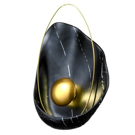 Sconces 2471/1 LED 5W black and gold 27x27x37 cm-1