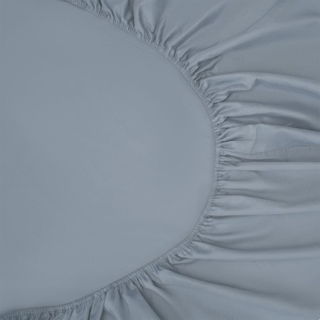 ELS sheet Essential, size 180x200x30 cm, jeans-blue color-2
