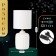 Traffic lamp with lampshade Risalux Fisher, E14, 40 W, White, 13 × 13 × 27 cm