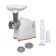 BQ MG1001, 1,400 watts, reverse, nozzle for sausages and kebbe, white-orange