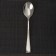 Tablespoon plastic disposable, 17.5 cm, silver color