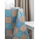 Guten Morgen Brunei tablecloth, mingle, size 140x150 cm, turquoise color