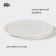 Porcelain dessert plate Magistro "glare", d = 21 cm, white color