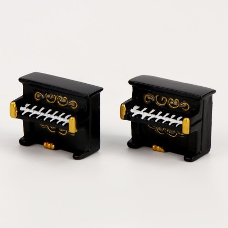 Miniature Puppet "Piano", set 2 pcs., Size 1 pc. - 2 × 1 × 2 cm-3