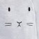 Combineson crumb I am a "bunny", gray, height 62-68 cm