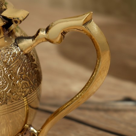 Teapot 24x11x18 cm, brass-4