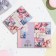 Postcard "Happy Anniversary!" car, bouquet, house, embossing, congruff, a5