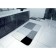 Pisa bathroom mat, gray color 60x90 cm