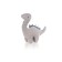 Soft toy Gulliver Dinosaurus "Gray", 27 cm
